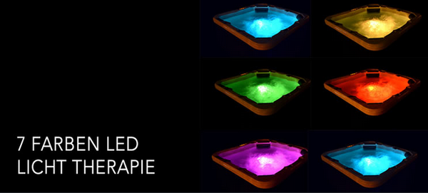 Whirlpool und Swim Spa 7 Farben LED Licht Therapie